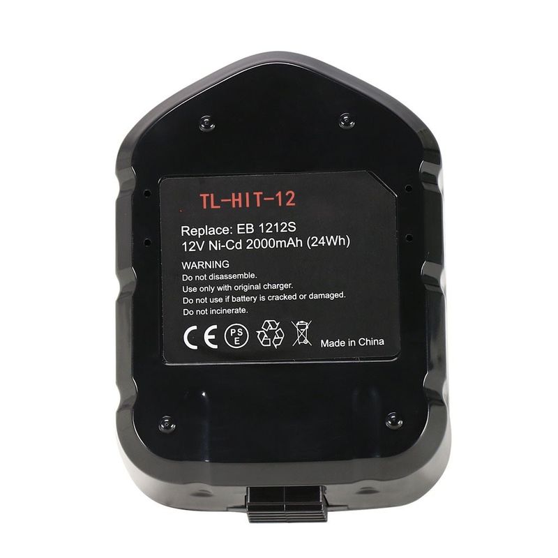 Baterias sem fio recarregáveis Hitachi 12V 3.3ah Eb 1212s Eb 1214L Eb 1220bl