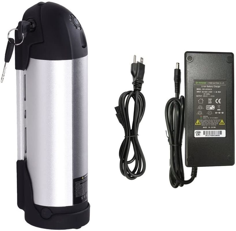 Li-ion 13S5P E Bicicleta Bateria de garrafa de água 36V 10,4ah 48V 17,5ah