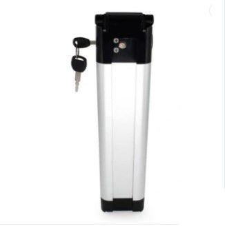 Bateria de tubo de baixo para bicicletas de tipo peixe prateado com célula de iões de lítio 18650 13,2ah 17,5ah 21ah