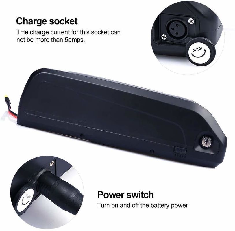 Bateria de 48V para bicicletas elétricas 13s5p 3500mAh Células Bateria de 17,5ah Bateria de íons de lítio para bicicletas elétricas