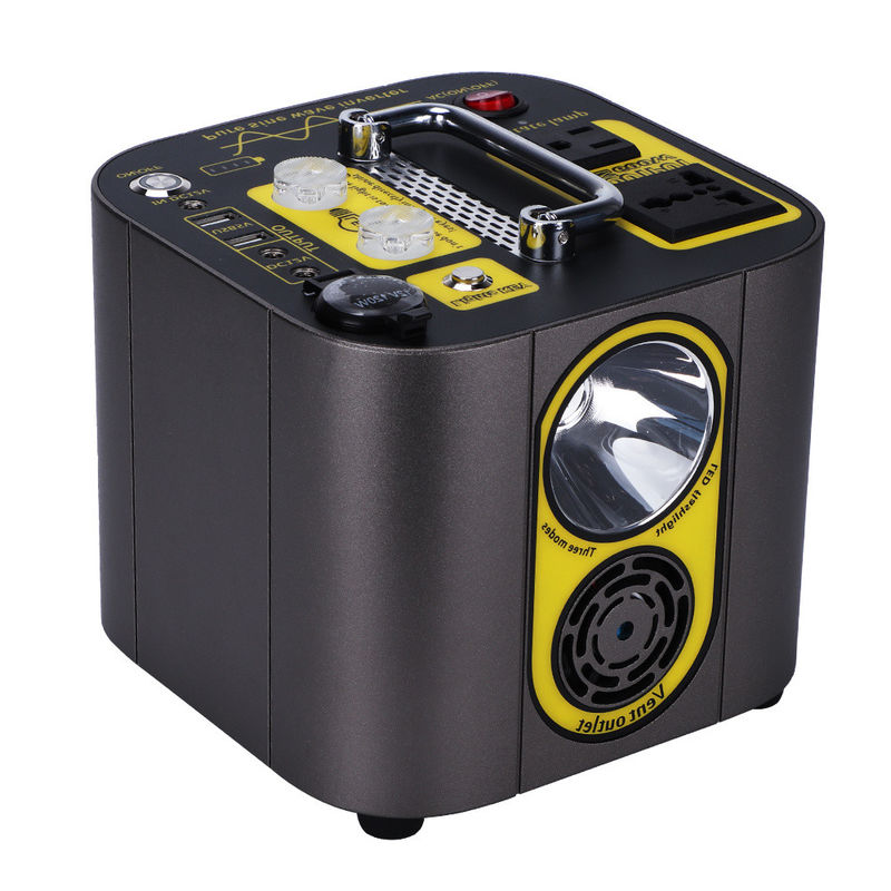 18650 Bateria Estação de energia portátil 467wh 126ah Fornecimento 600W Pico 1000W Com USB Tipo C