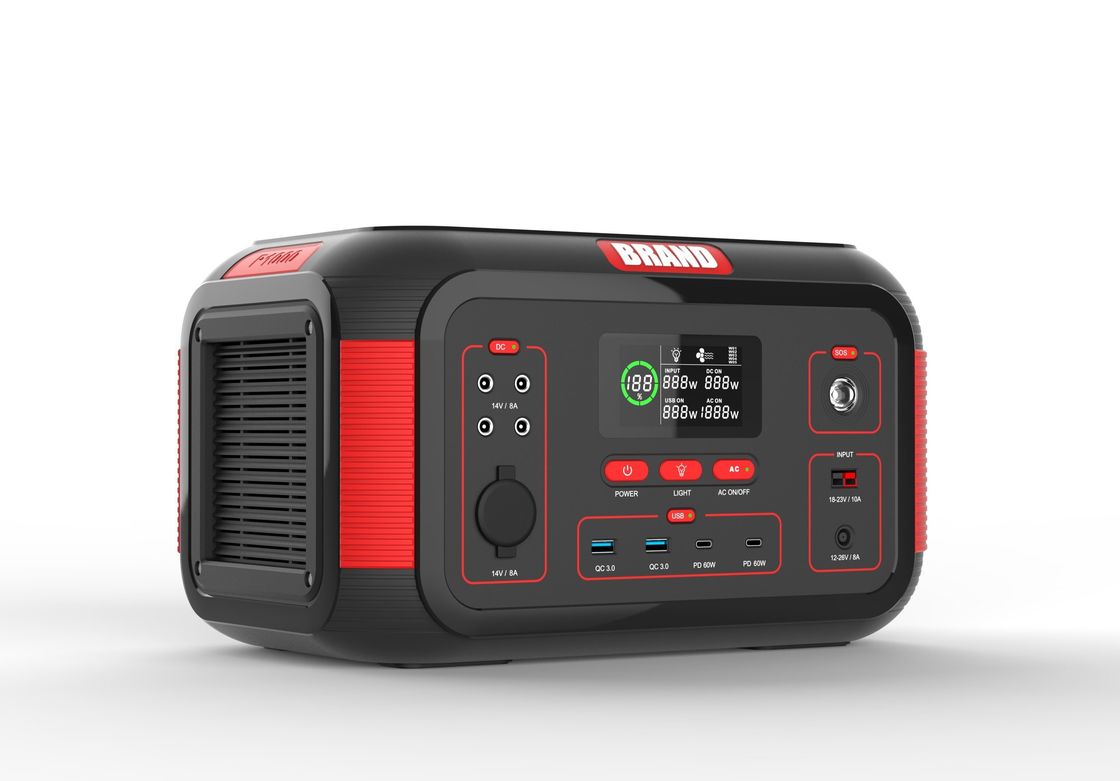 USB 1000W 22.2V 36.4ah Recarregável Estação de Energia Solar Portátil Para Casa Acampamento ao Ar Livre