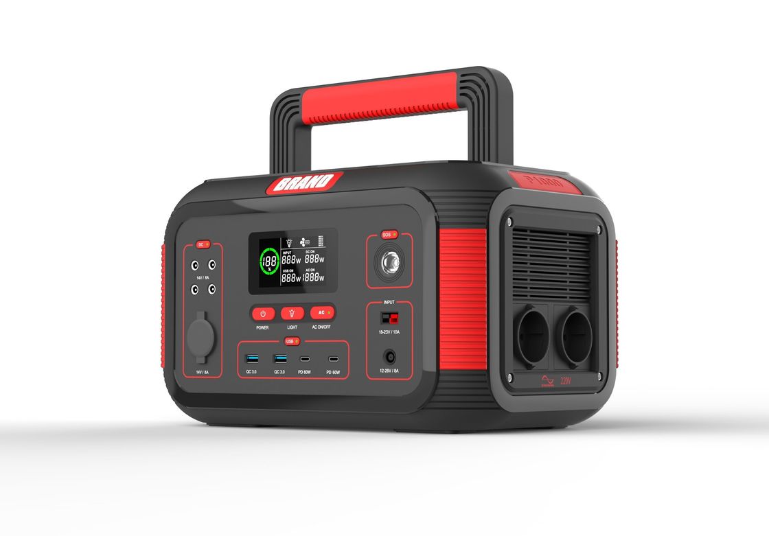 USB 1000W 22.2V 36.4ah Recarregável Estação de Energia Solar Portátil Para Casa Acampamento ao Ar Livre