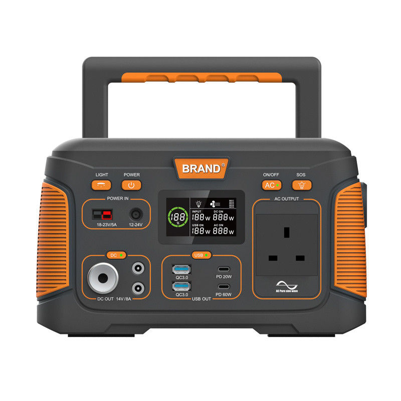 Estação de bateria portátil de 300W para o exterior Fornecedor de energia móvel de piquenique Estação de energia de 12V para pesca ao ar livre
