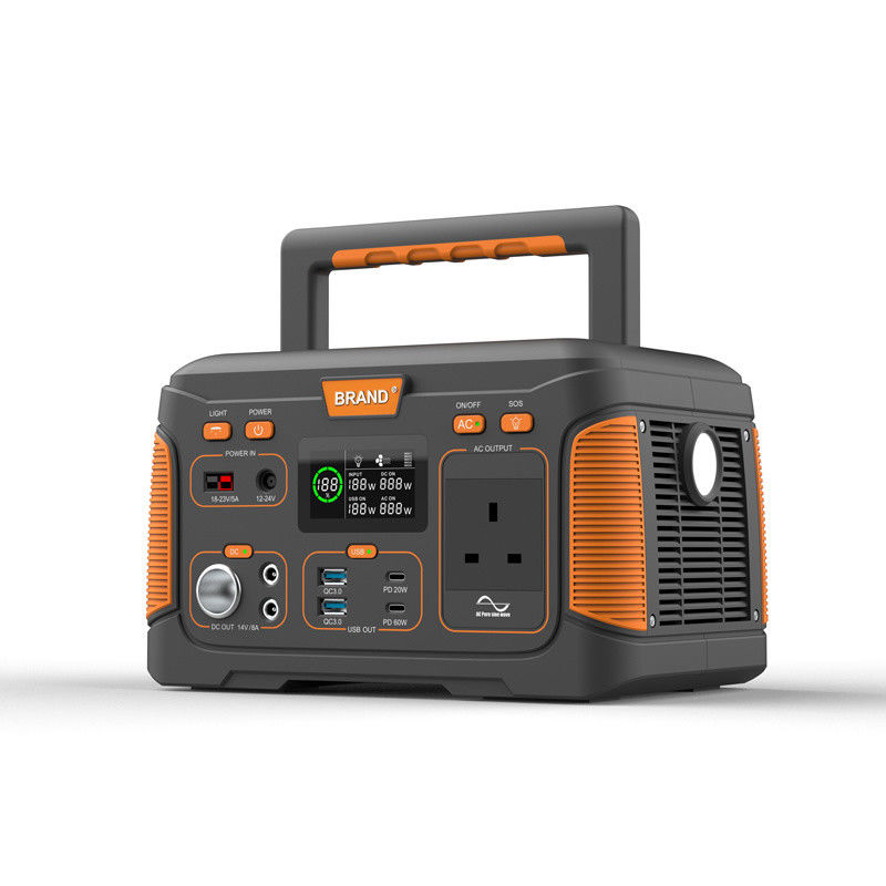 Estação de bateria portátil de 300W para o exterior Fornecedor de energia móvel de piquenique Estação de energia de 12V para pesca ao ar livre