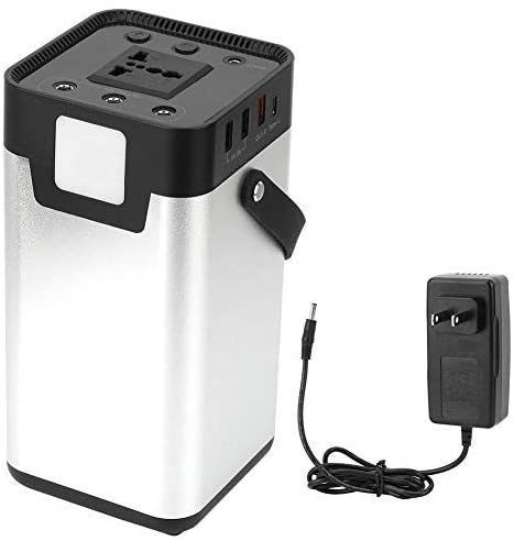 Bateria portátil de armazenamento de energia de pequena dimensão de alta capacidade 200W 400W Célula de lítio