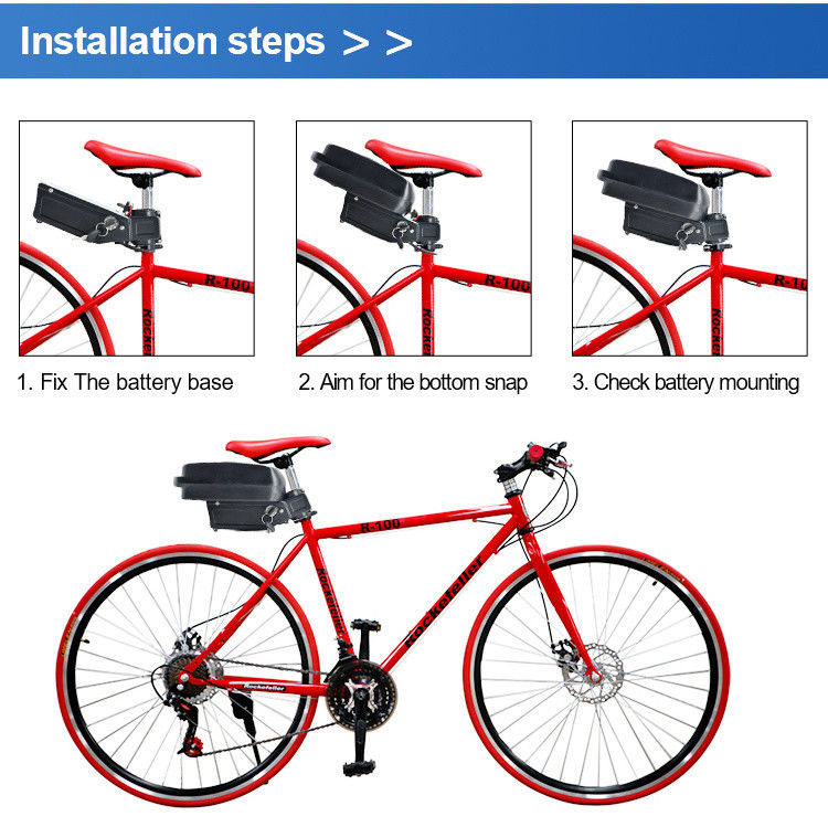 Bicicleta E de Relógio Folding Little Frog Bateria 36V 10Ah 11.6Ah Para 250W ScooterBicicleta Elétrica