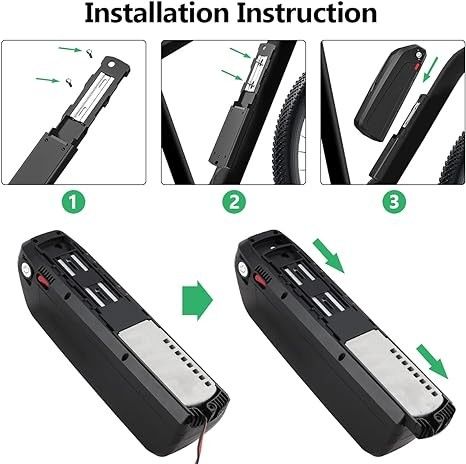 OEM Impulse Battery 48V 15.6ah 17.4ah, 19.2ah, E Bike Battery Replacement Fit Panasonic Bicicleta Elétrica