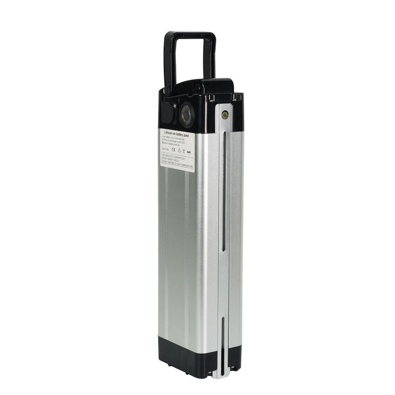 Silver Fish E-Type E Bateria de bicicleta 1000W 24V 36V 48V 10ah 15ah 20ah Downtube Akku Vacuum Cleaner Bateria Pack