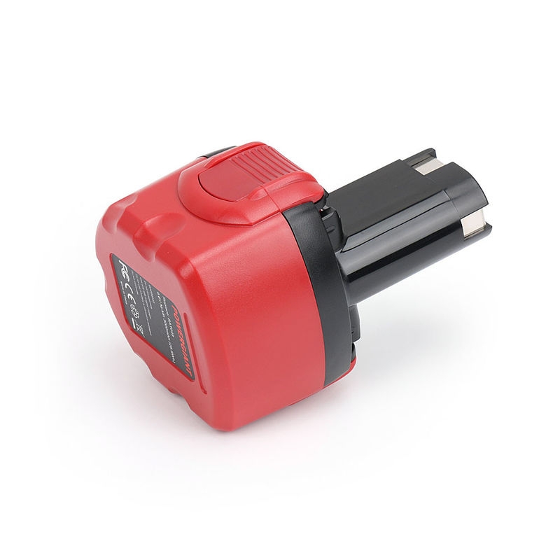 Bosch Bateria de substituição de ferramentas elétricas de 9,6 V 2500 mAh Para Boschbat048, Bat100, Bat119, 2607 335 540, 2607 335 674, 2607 335 682
