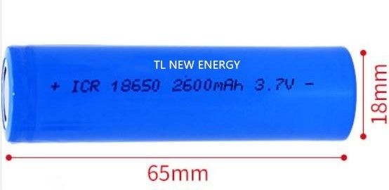 Bateria recarregável de iões de lítio 18650 de 4400 mAh para instrumento terapêutico a laser