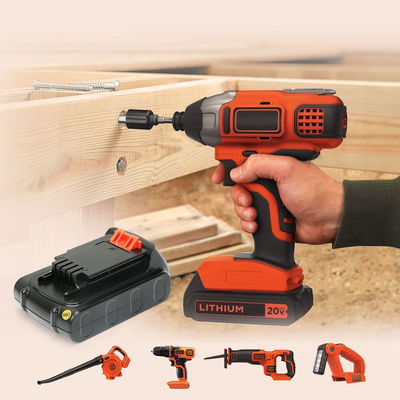 Baterias sem fio Li Ion Black & Decker 20V 2500mAh