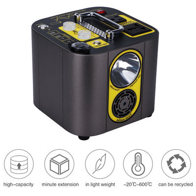 AC DC USB Carregamento sem fio Bateria de lítio 100W Gerador de energia Banco de energia solar Acampamento ao ar livre Viagens Energia portátil