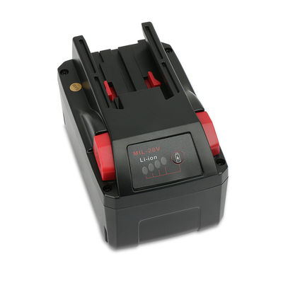 28V 6000mAh Milwaukee Bateria de ferramenta elétrica de substituição Fácil de instalar Saída constante com bateria Slide Pack