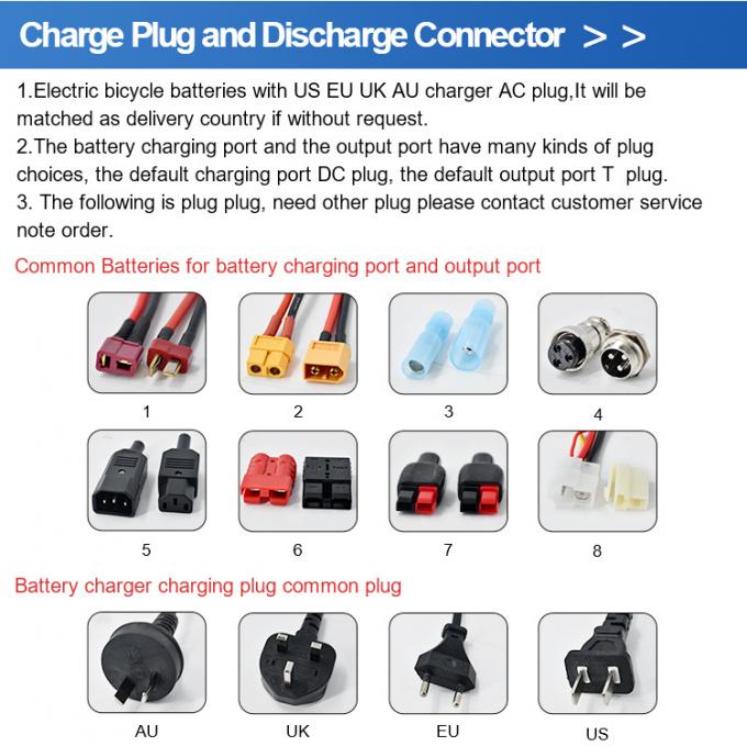 36V12ah 15ah 20ah 250W 500W Frog Electric Bicycle Vehicle Lithium High-Capacity Seat Tube Batteries