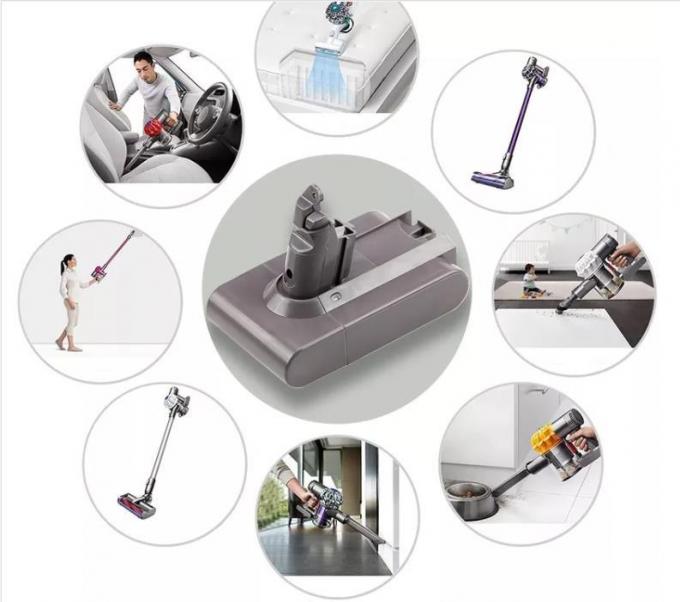 21.6v 2500mah Dyson aspirador Bateria de substituição para V6 V8 V10 4