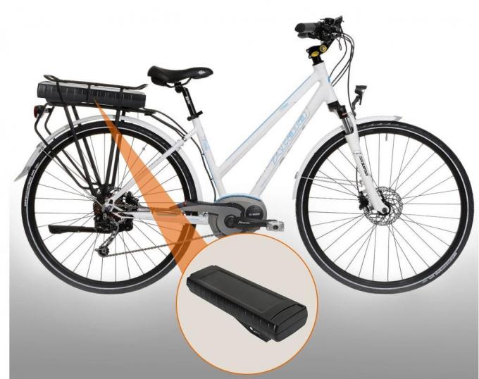 Reposição Bosch Powerpack Rack 500 Antracite Performance Bateria de Ebikes 8
