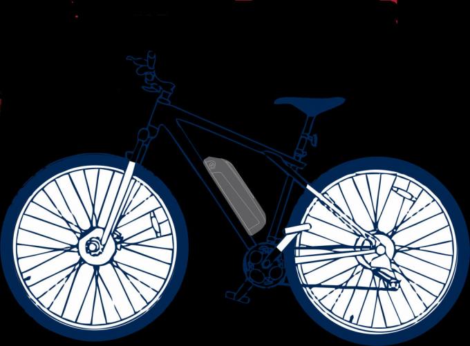 36V Ebike Hailong Downtube Bateria de lítio para bicicleta elétrica com carregador USB incluído 1
