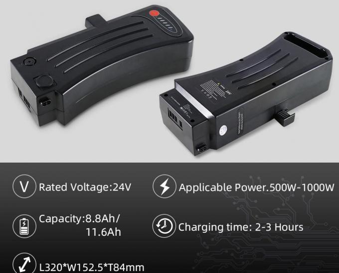 24V 11,6ah E-Bike Bateria de substituição para Samsung 10icr19/65-4, SDI-3610c, SDI-3611c - 10,4ah 36V Bateria Li-ion para Bicicleta Elétrica Akku 1