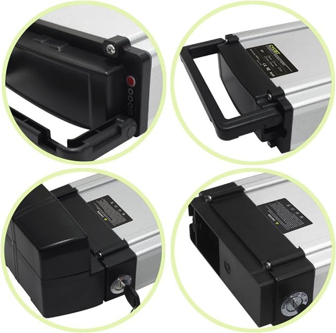 11.6ah 36v Bateria de E-bike Bateria de íon de lítio Adaptação para E-Go Wondervelo Hapex 4